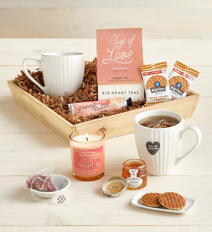 Cozy Night In Tea Gift Crate